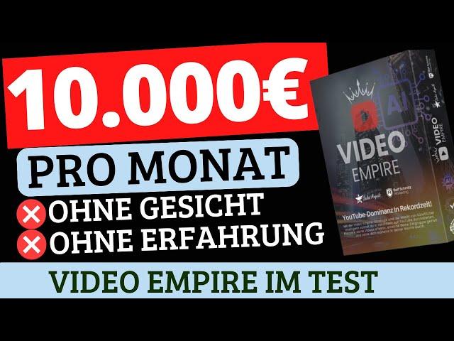 Anleitung für 6-stellige Einnahmen mit YouTube OHNE dein Gesicht zu zeigen (Video Empire Erfahrung)