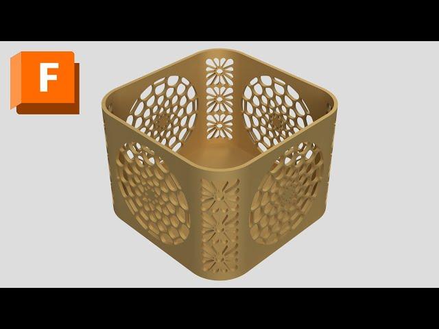 2D Voronoi Studio for Autodesk® Fusion 360™ - Voronoi Box Tutorial