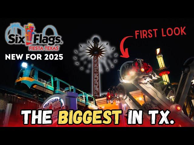 Six Flags Fiesta Texas Just Got Bigger |2025 New Rides First Look|