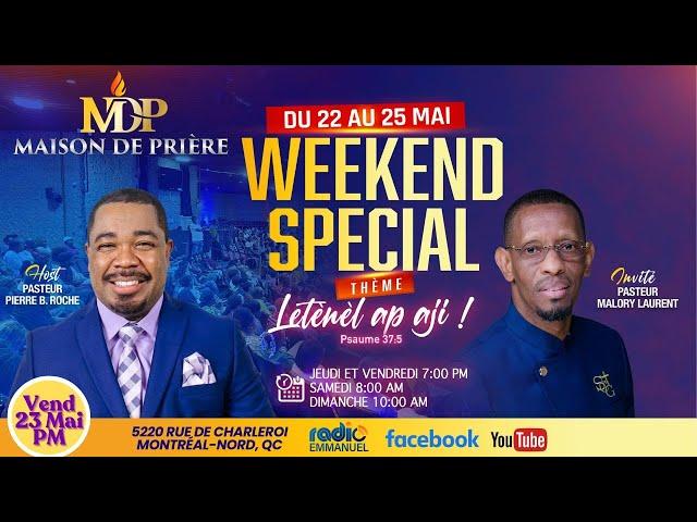LETÈNEL AP AJI  23/05/2025| PIERRE BINSE ROCHE | RADIO EMMANUEL
