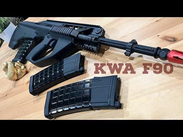 Airsoft KWA F90 Review (The Better AUG?)