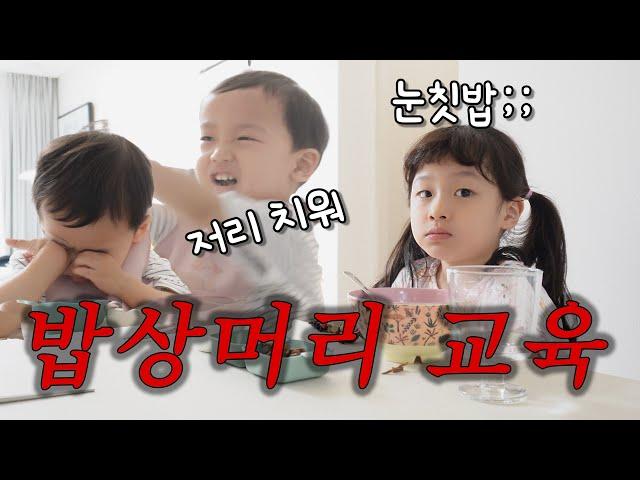 먹여주는 식사는 그만 스스로 먹을 수 있게 교육 합시다. / 채유랑 고양이 카페도 다녀왔어요