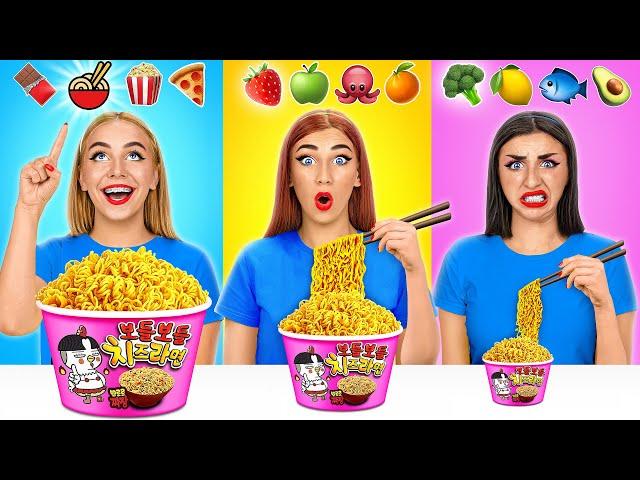 Émoji Aliments Défi | Grosse, moyenne et petite nourriture par Multi DO Challenge