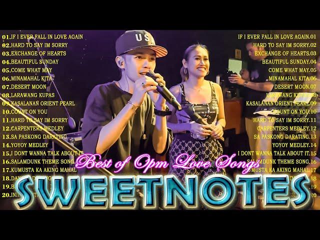 NONSTOP NEW PLAYLIST 2024SWEETNOTES MUSICLOVE SONG MEDLEYSWEETNOTES LIVE (With lyrics)