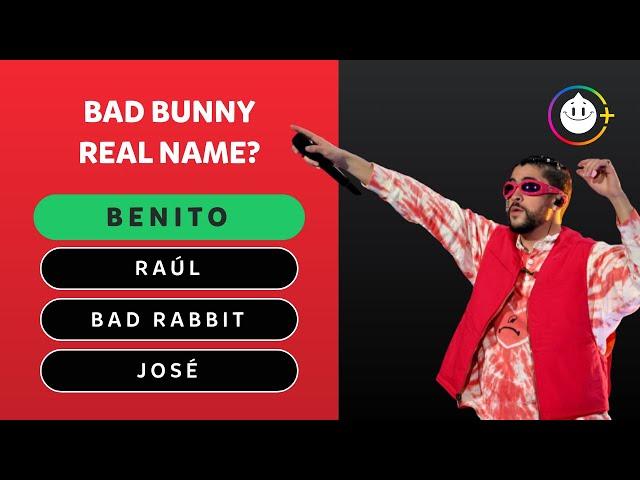 Bad Bunny Trivia Quiz: The True Test  | Trivia Crack+