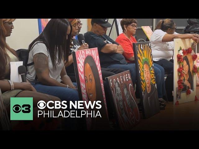 Peace in Philly art show honors those lost to gun violence, helps loved ones start to heal