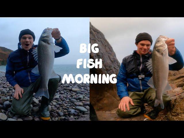 THEY JUST LOVE THIS LURE - BIG BASS MORNING - FISHING FOR BASS USING LURES - ROBALO PESCA LUBINA