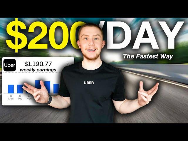 The FASTEST Way to Make $200/Day with Uber | EASY MONEY