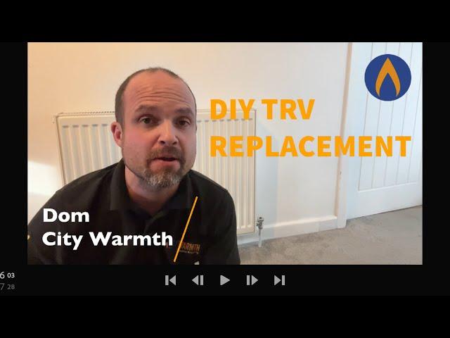 How to replace a Radiator TRV head YOURSELF!