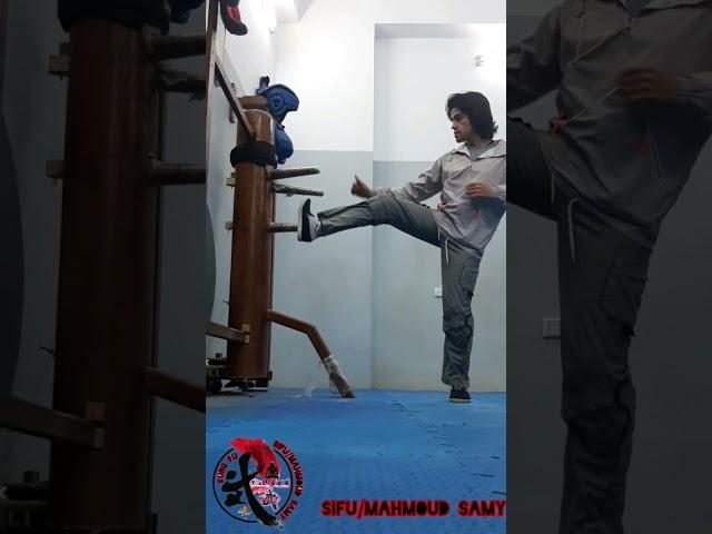 Sifu/Mahmoud Samy  استعراض بعض مهارات القتال بقدم واحدة