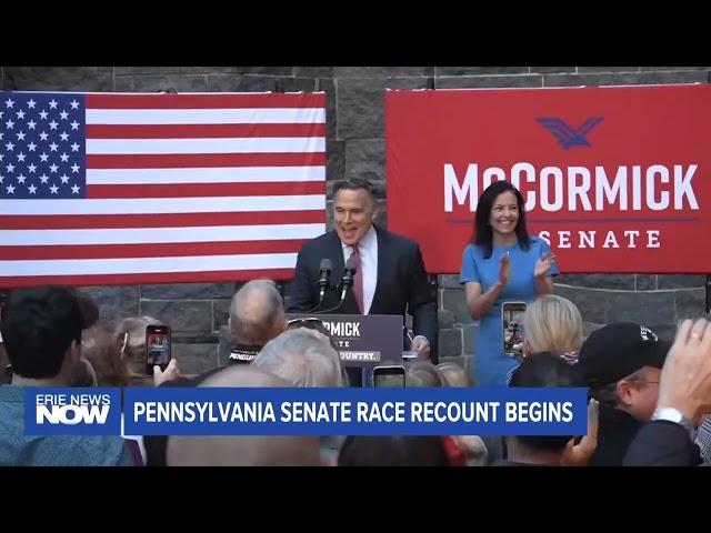 Pennsylvania Senate Race Recount Begins