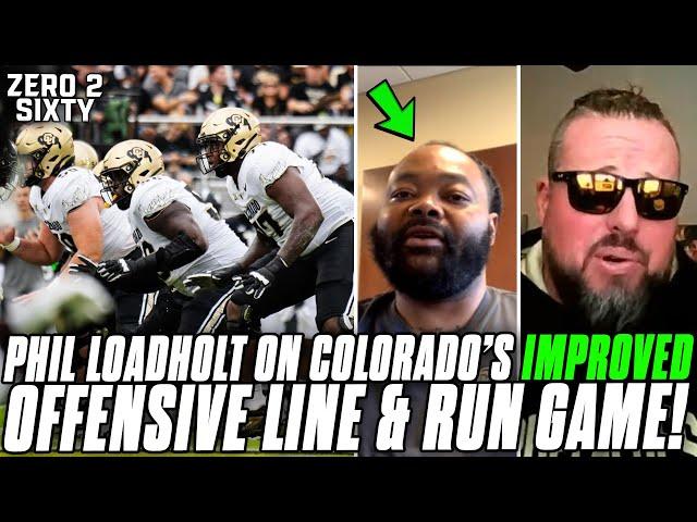 Phil Loadholt On Colorado's IMPROVED Offensive Line & Run Game!