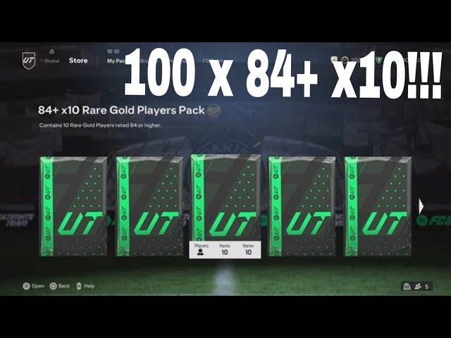 I Saved 100 84+ x10 Upgrades For Pre Season! FC 24 Ultimate Team!