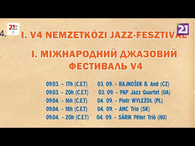 TV21 UNGVÁR - V4 JazzFest promo