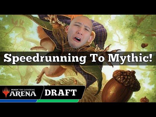 Speedrunning To Mythic! | Bloomburrow Draft | MTG Arena