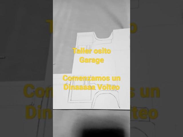 Camión Dina Volteo de papel Taller del Osito Garage 1️⃣parte