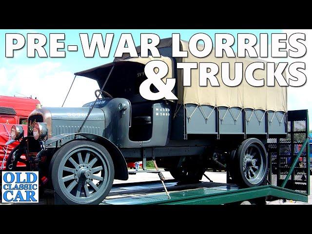 Pre-war lorries - vintage & classic commercial vehicles of the 1920s & 1930s (Foden, Bedford, ERF +)