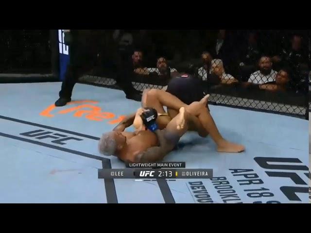 Charles Oliveira vs Kevin Lee highlights