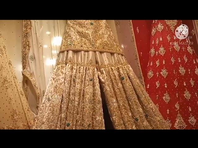 bridal Walima Maxis Long Gowns collection in Anarkali Bazaar Lahore