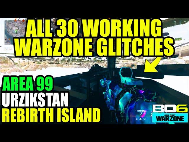 BO6 WARZONE GLITCH: ALL WORKING WARZONE GLITCHES BO6 GOD MODE GLITCHES BO6 REBIRTH ISLAND GLITCH BO6