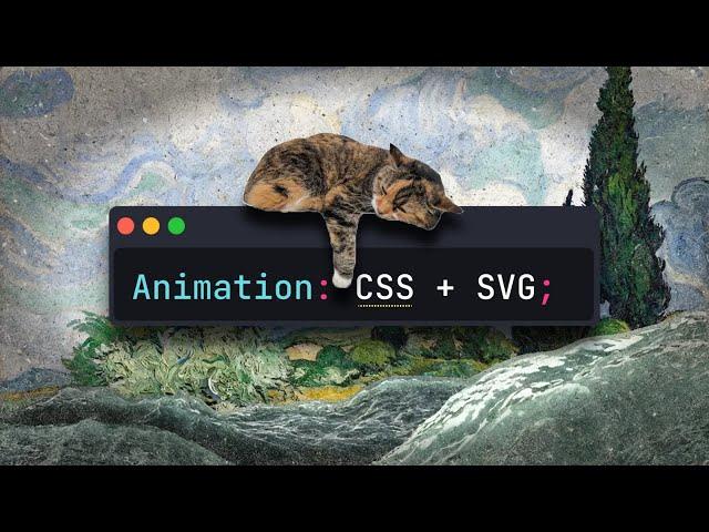 Crazy Text Animation with CSS and SVG