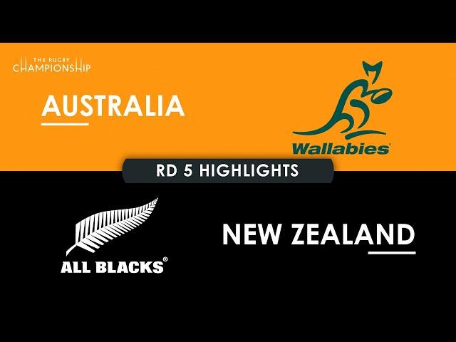 HIGHLIGHTS | AUSTRALIA v NEW ZEALAND | The Rugby Championship 2024