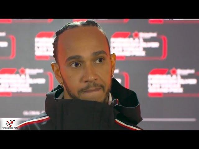 Lewis Hamilton I have nothing to prove to Toto Wolff | Pre Race Interview Las Vegas GP 2024