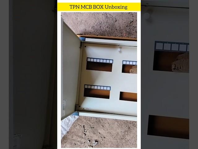 tpn mcb bd box unboxing  #electrician #electricianniks  #shorts