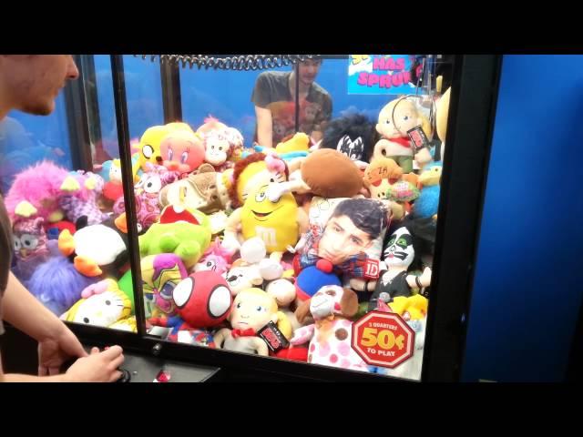 JORDAN BUTTERS IT UP Claw Machine Winning Skill Crane Wins