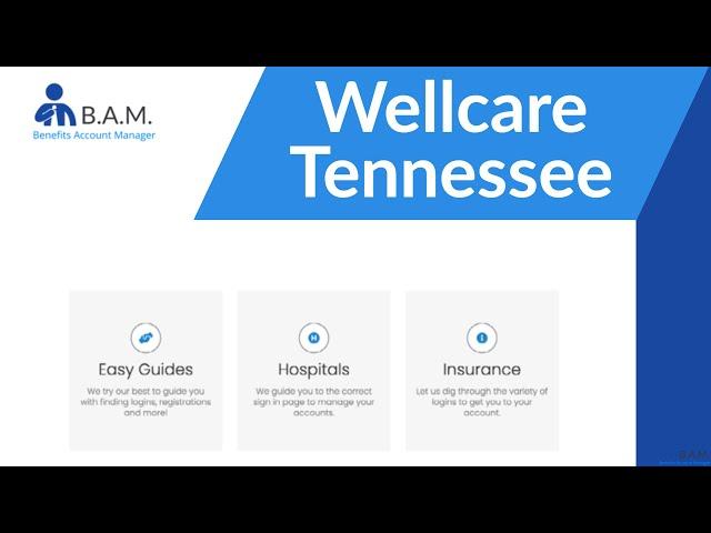 Wellcare Tennessee | Medicaid | Provider | Medicare | Benefits | www.wellcare.com/Tennessee