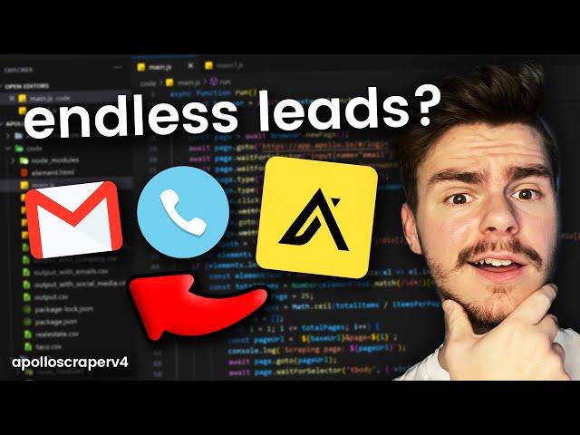 The ULTIMATE Apollo Web Scraper is FREE? (Full Tutorial)