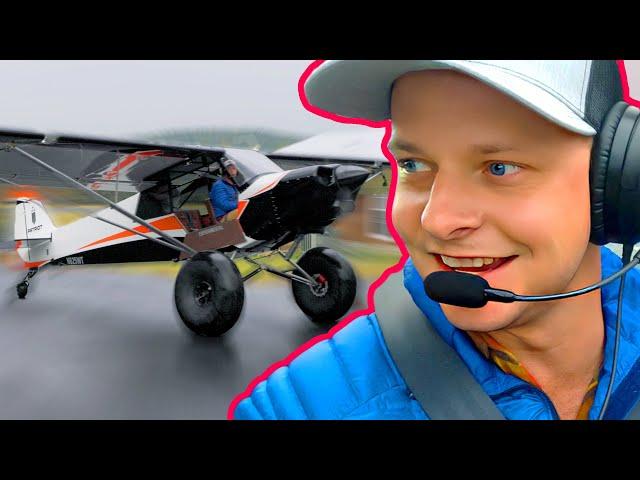 Flying a RAINY River Run in the Super Patriot Cub