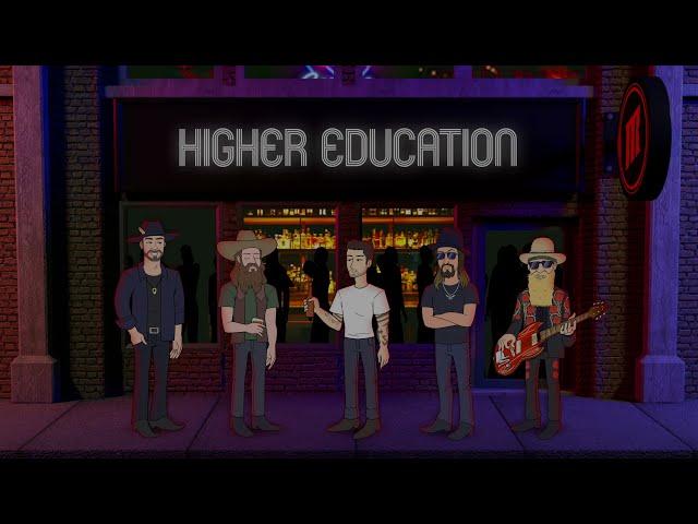 Michael Ray | Higher Education (ft. Kid Rock, Lee Brice, Billy Gibbons & Tim Montana) (Lyric Video)