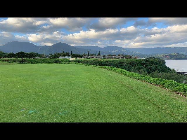 Full Round of Golf Played at Princeville's Makai Golf Course in Kauai 1/21/2019