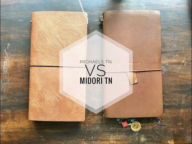 Michael's Traveler's Notebook VS Midori Traveler's Notebook