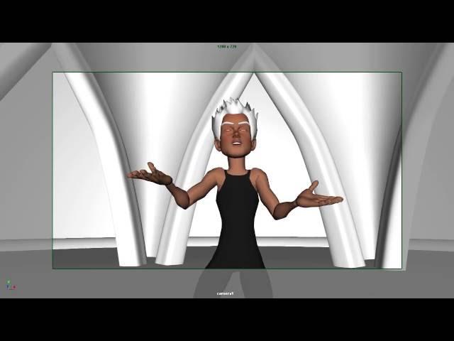 Maya "Let it Go" Playblast Animation (WIP)