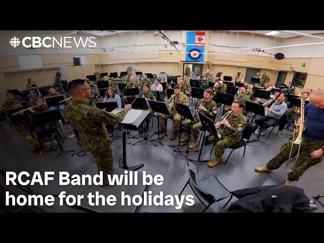 RCAF Band will be home for the holidays for charity