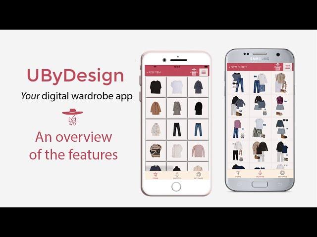 Presenting UByDesign - Your Digital Wardrobe App