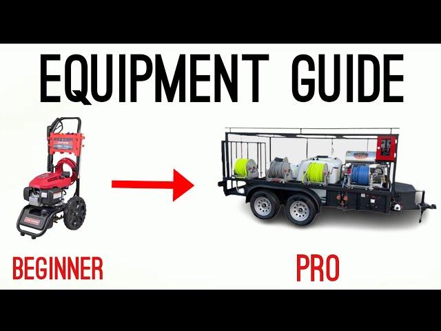 Pressure Washing Equipment Guide: Beginner To Pro