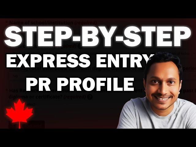 How to Create Express Entry Profile (2024) | Step By Step Guide for Canadian Immigration