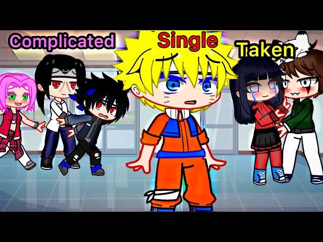 Soulmate Relationship Status  || Naruto meme || My AU || Gacha Club