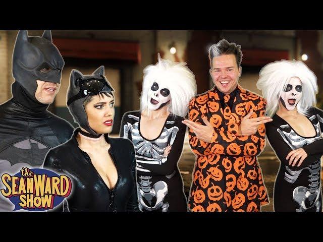 BATMAN vs DAVID S PUMPKINS - hilarious parody!! TheSeanWardShow