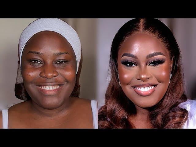 The Ultimate Bridal Makeup Tutorial // Nigerian Bridal Makeup