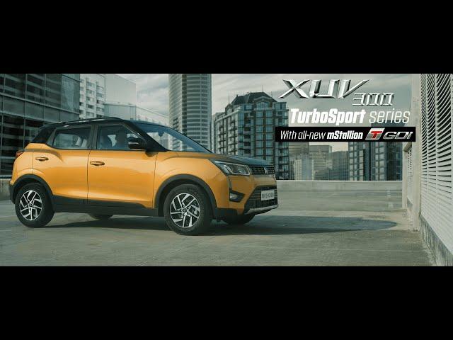 Behold the ultimate thrill-machine | XUV300 TurboSport series