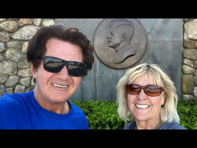 John F. Kennedy Memorial Park tour at Hyannis Port, Massachusetts