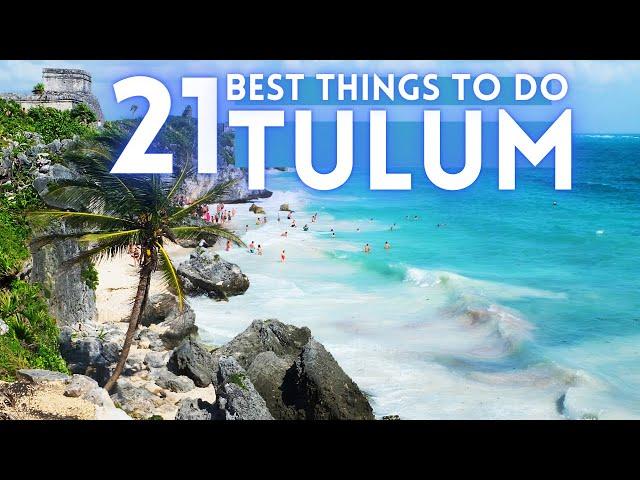 Best Things To Do in Tulum Mexico 2025 4K