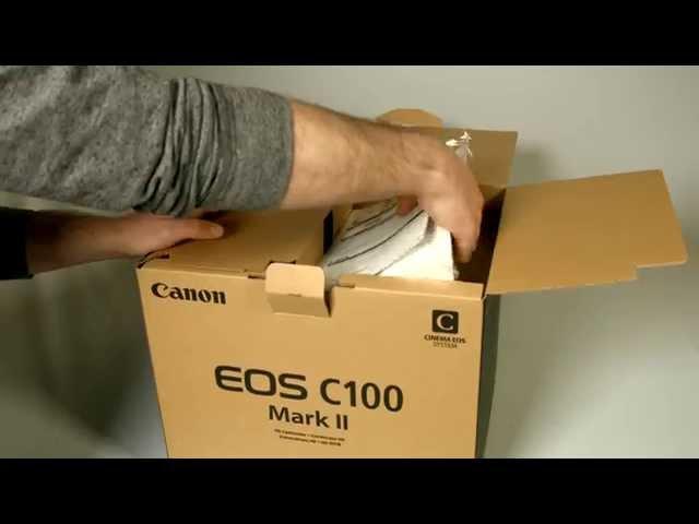 Unboxing the Canon C100 Mark II