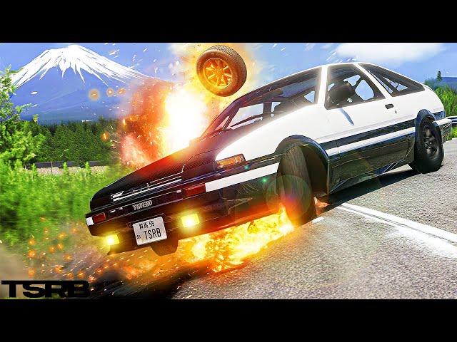 Do INITIAL D Techniques DESTROY Cars?