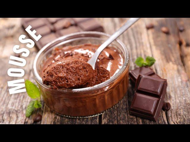 MOUSSE DE CHOCOLATE CLÁSICA PASO A PASO (sorpresa al final)