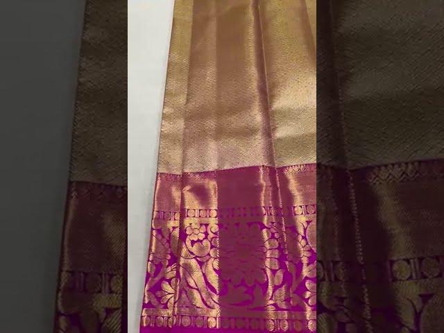 Exclusive Bridal kanchivaram kanchipattu traditional wedding pattu saree